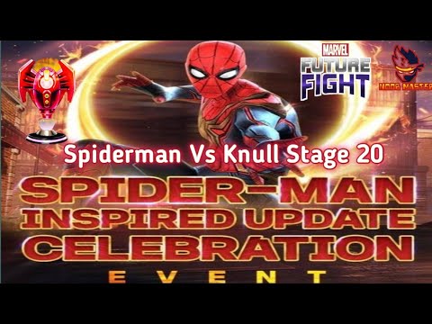 [MFF] Spiderman Update Special Events | Spiderman  Knull Stage 20 | Noobmaster | Marvel Future Fight