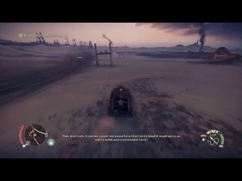 Mad Max {pt 23} First Convoy defeat(ish), Dread Ram Hood Ornament PS4