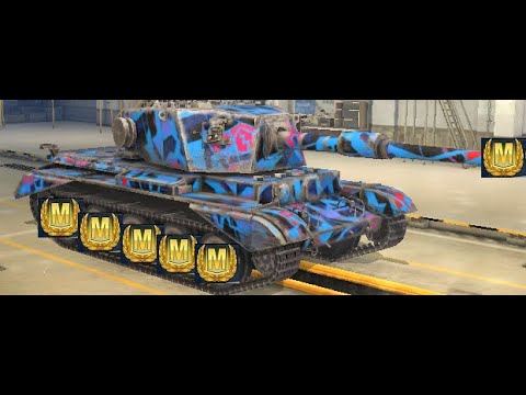 WORLD OF TANK BLITZ - CHARIOTEER ACED 5123DMG 6 KILLS