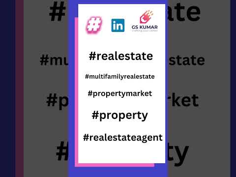 LinkedIn Hashtags for Real State 2023 #shorts #youtubeshorts #linkedin #realestate #realestateagent