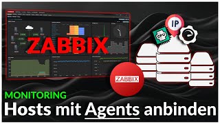 🚀 Zabbix Hosts hinzufügen und mit Agents überwachen 🔥 | Echtzeit-Monitoring