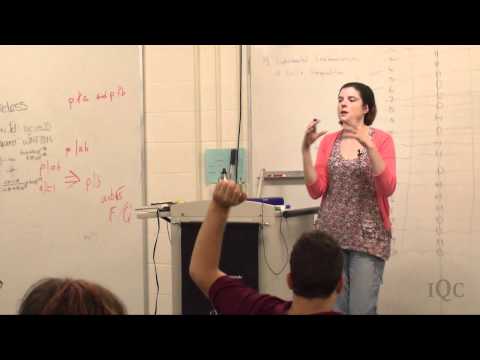 QKD - Extraction of a Secure Key - Sarah Croke - QCSYS 2011