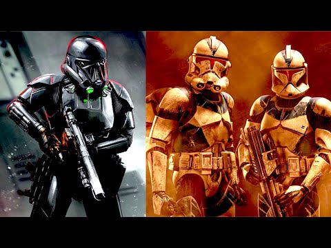 Death Troopers vs  Regular Clone Troopers