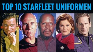 Top 10  Star Trek Sternenflotten  Uniformen