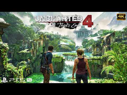 Uncharted 4: A Thief's End™ (PS5 Pro) FULL GAME - No HUD Cinematic Run [4K 60fps]