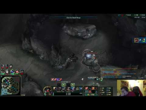 Blue Buff casually smacking Twitch on Nien's stream