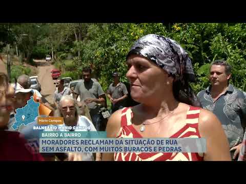 Bairro a Bairro: moradores de Mário Campos, na Grande BH, reclamam de rua sem asfalto