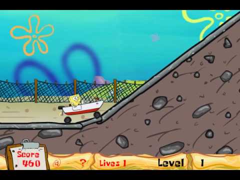 boat-o-cross spongebob level one speed run