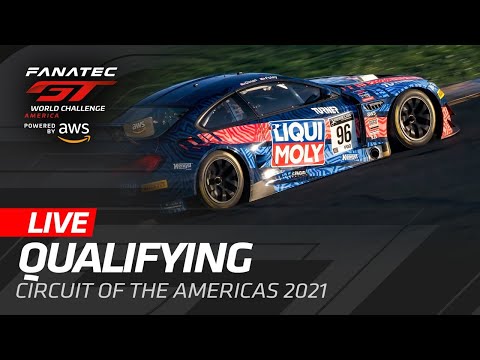 ブランパンGTワールドチャレンジ・アメリカ（COTA）予選ライブ配信動画