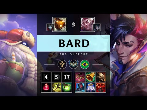 Bard Support vs Rakan - BR Challenger Patch 25.07