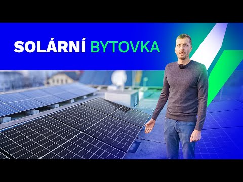 FVE na bytovém domě — video z realizace