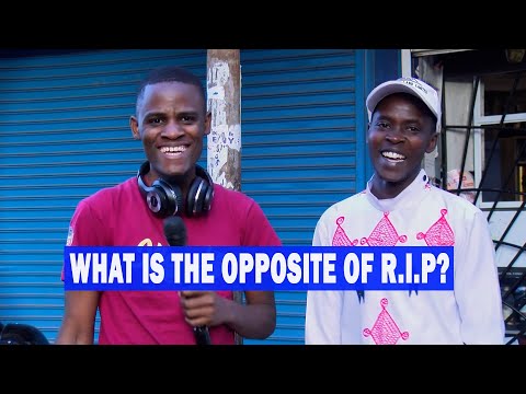 Don't Watch if you are not Ready to LAUGH 😂😂😂| What is the Opposite of R.I.P ? STREET Quiz 😂😂😂.