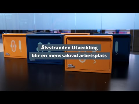 Älvstranden Utveckling blir en menssäkrad arbetsplats