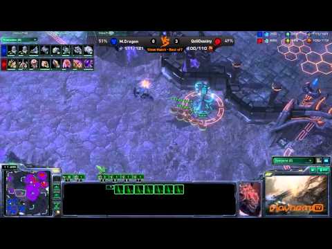 Playhem Showmatch: QxGDestiny (Z) vs MilleniumDragon (T) - Game 4