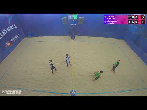 14:00 I.Skrynnik / V.Antoniuk | I.Romanenko / M.Kyselov 21.01.2023|Winners Beach Volleyball