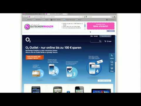 o2 Gutschein einlösen bei Gutscheinmagazin.de