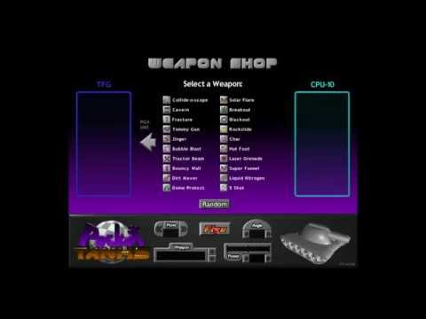 Pocket Tanks Deluxe ( gameplay )