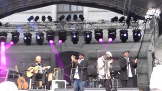 Hans Theessink + MoZuluArt - Love You Baby - Wiener Stadtfest 2014