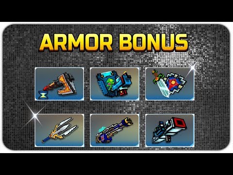 Armor Bonus Weapons - Pixel Gun 3D