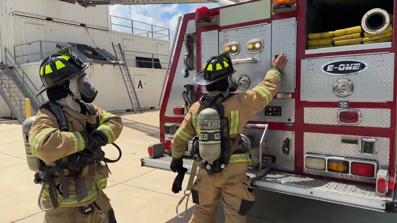 Charlotte County Fire & EMS Structure Training.