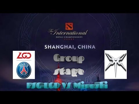 Full match psg lgd vs mineski game 1 bo2 group stage the international 2019