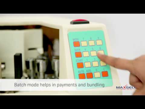 Maxsell MX600 Floor Bundle Note Counter