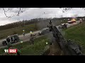 FOOTAGE!! Ukrainian marines brutally shoot Russian soldiers fleeing Urozhaine