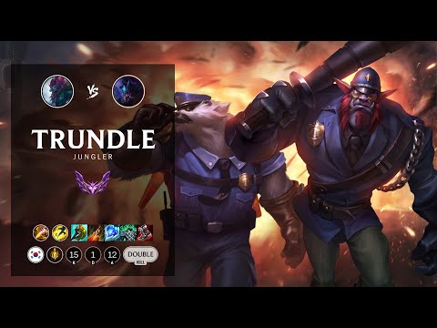 Trundle Jungle vs Rek'Sai - KR Master Patch 12.17