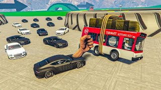 NUEVO SI FRENAS EXPLOTAS! NO PUEDO PARAR DE REIR!! - GTA 5 ONLINE