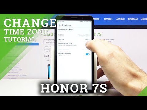 How to Change Date & Time Settings on HONOR 7S – Manage Time Settings