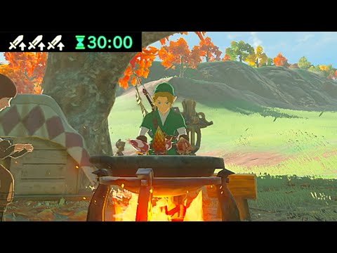 How To Cook Max Attack boost Recipes - Zelda BOTW