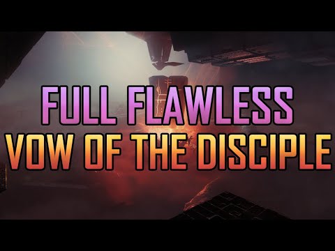 Full Flawless Vow of the Disciple Raid Clear w/ All Void Triumph