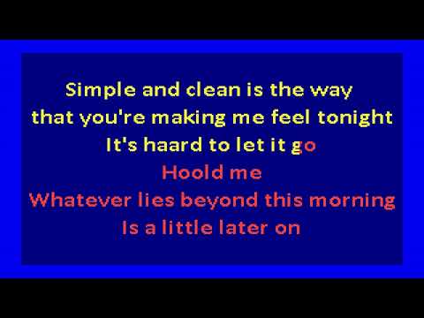 Utada Hikaru -  Simple & Clean (karaoke)