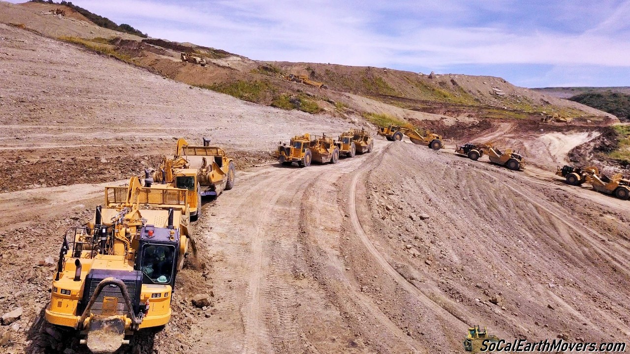 Removing a Mountain with Scrapers