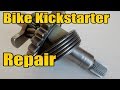 Bike kick starter repair. Motorcycle kick starter repair. Motor bike repair