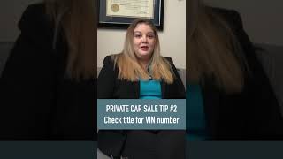 Buying a car from a private seller? Get our tips first!