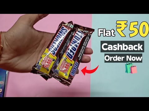 ₹0 Chocolate Offer | Get Flat 100% Cashback On Snickers | Free Products | Loots |