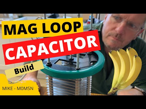 HAM RADIO: Magnetic Loop Capacitor Build New Mag-Loop build figure of 8