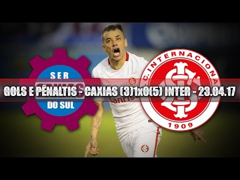 MELHORES MOMENTOS E PÊNALTIS - CAXIAS (3)1x0(5) INTERNACIONAL - 23.04.17