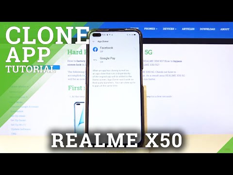 How to Clone Applications in Realme X50 5G – Create Second App Version