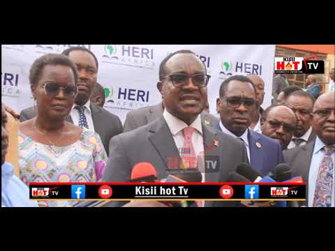 CS Migos Ogamba Launches HERI AFRICA at Kisii University