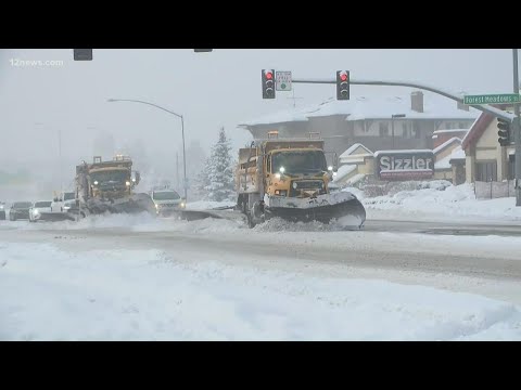 From the Valley to the High Country, winter storm hammers Arizona