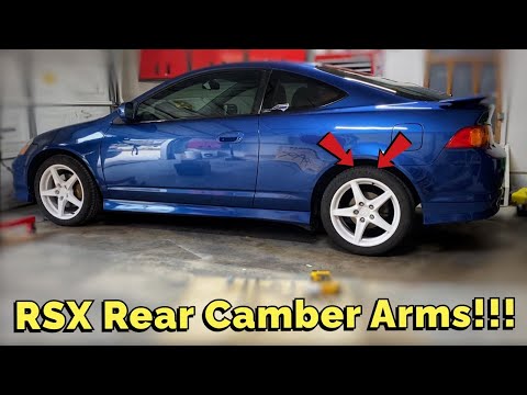 Installing Adjustable Camber Arms on the Acura RSX