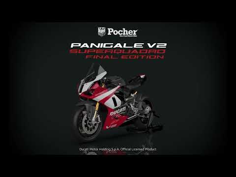 Pocher Ducati Panigale V2 Superquadro Final Edition model Video Preview