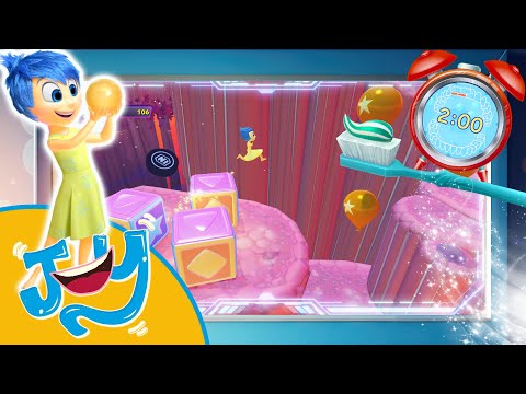 Inside Out Joy 2 Minute Action Toothbrush timer with Music