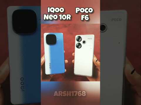 "iQOO Neo 10R vs POCO F6 SPEED TEST 🚀⚡ Kaun Nikla Asli King? 😱🔥 #Shorts"