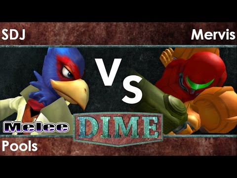 DIME 22 - SDJ (Falco, Jigglypuff) vs Mervis (Samus) Pools - Melee