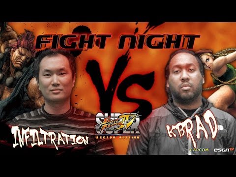 Fight Night Street Fighter - KBrad vs Infiltration - S03E04 - Part 2/3