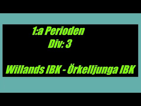 Willands IBK - Örkelljunga IBK    Herrar Div. 3