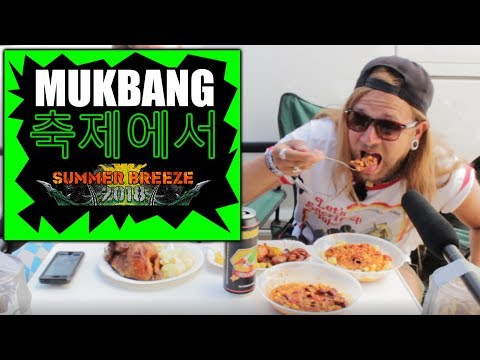 MUKBANG mit AXEL ONE auf dem SUMMER BREEZE 2018 | DarkSiffler